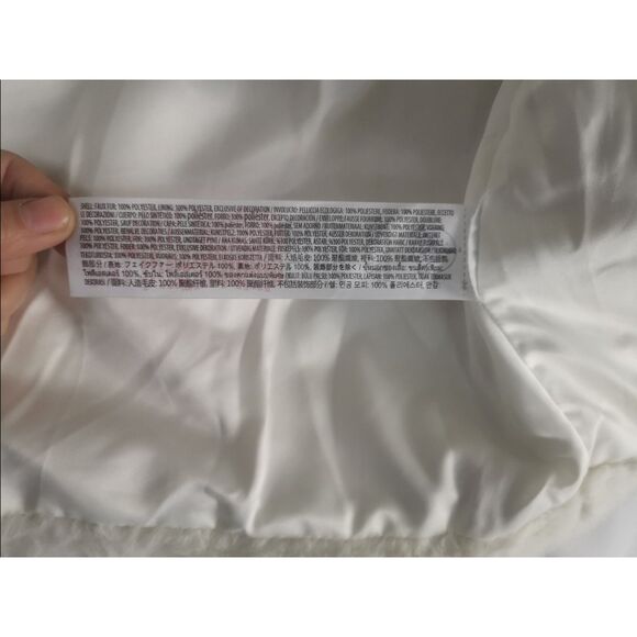 Disney Jacket Women Large Mickey Mouse Minnie Daisy Donald Faux Fur Zip Core New - Picture 8 of 9